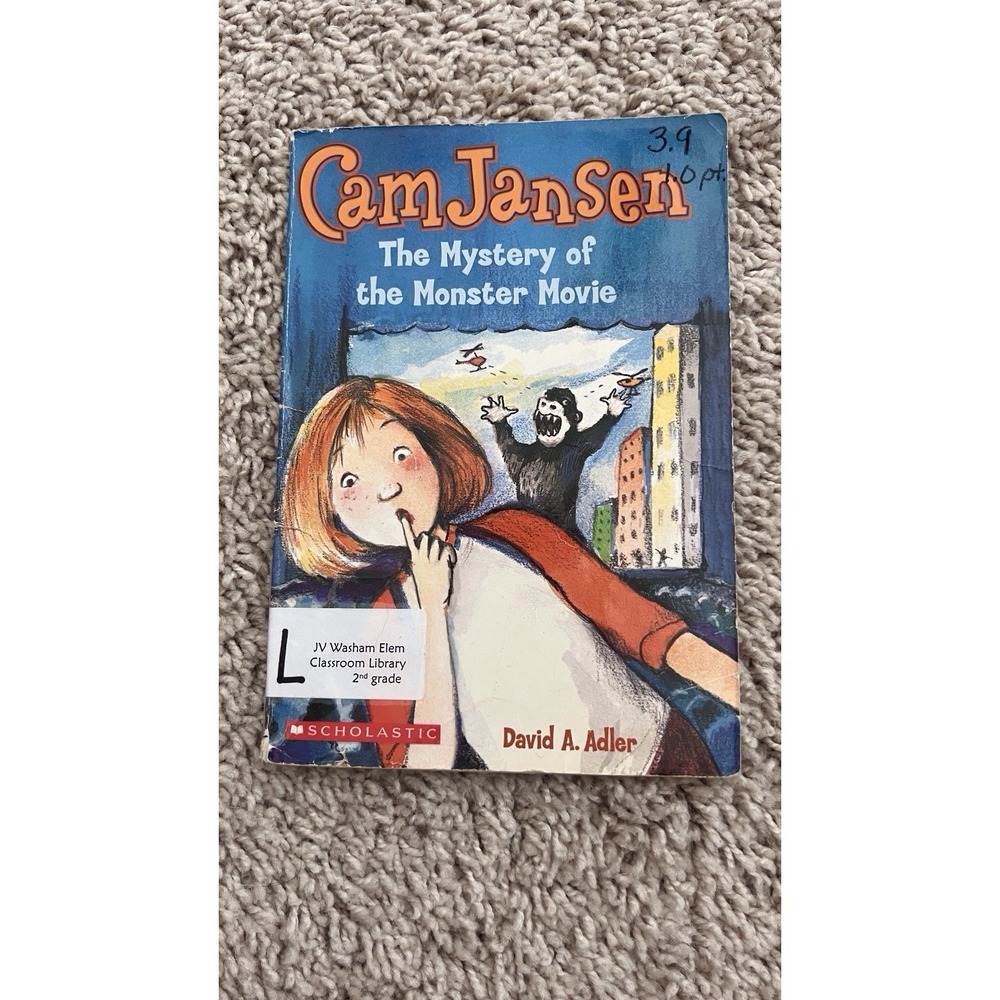 Cam Jansen: The Mystery of The Monster Movie by David A. Adler